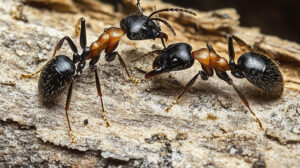 two Carpenter Ants (Camponotus spp.)